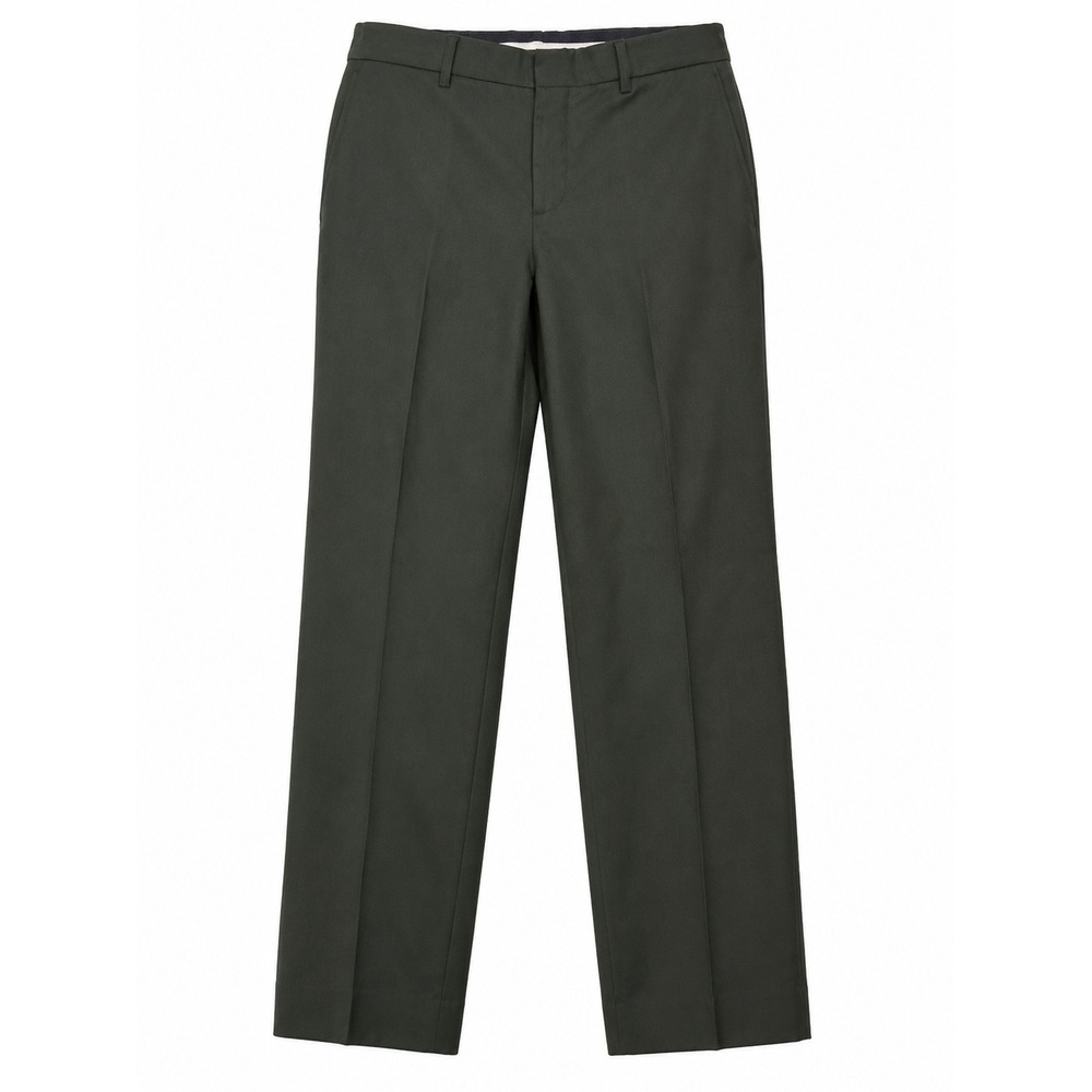 Tennessee Apparel Corp Mens Army Green AG-489 Poly Wool Dress Trousers 39R